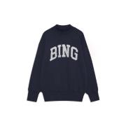 Navy Sweatshirt med BING Print