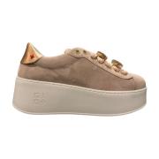 Rosa Ruskind Sneaker med Juvel Detaljer