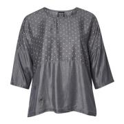 Elegant Antracit Bluse Lauren