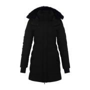 Sort Shearling Parka