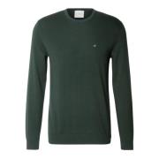 Grøn Sweater Moderne Stil