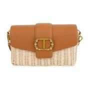 Beige Crossbody Taske