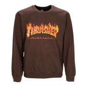 Mørk Chokolade Crewneck Sweatshirt