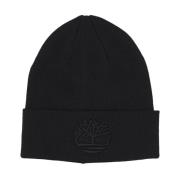 Sort 3D Broderi Beanie