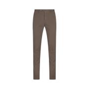 Brun Slim Fit Bomuld Bukser