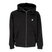 Zip Hoodie med Justerbar Hætte