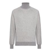 Merino uld polo hals jumper