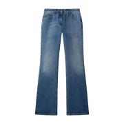 Slim Flared Denim Jeans