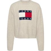 Afslappet uldblandings sweater