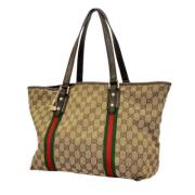 Pre-owned Canvas gucci-tasker