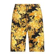 Herre Bermuda Shorts med All-Over Print