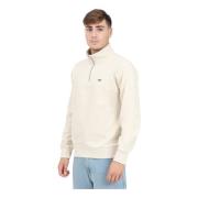 Original Housemark Half-Zip Sweatshirt i Beige