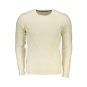 Stilfuld Kontrast Rund Hals Sweater Mnd