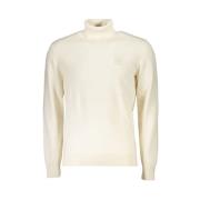 Elegant bomuld-kashmir turtleneck sweater