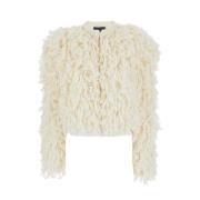 Faux Fur Shearling Vinterjakke