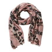 Trendy Batik Print Sequin Scarf