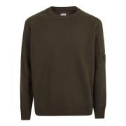 Grøn Crew-Neck Sweater AW24