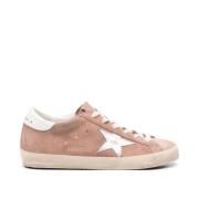 Blush Suede Star Sneakers Italien