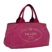 Pre-owned Canvas prada-tasker