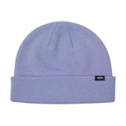 Blå Patchet Logo Beanie