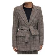 Nagano Checks Brun Blazer