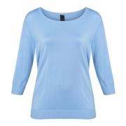 Sylvia Icecube Blue Casual Sweater