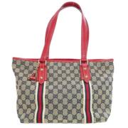 Pre-owned Canvas gucci-tasker