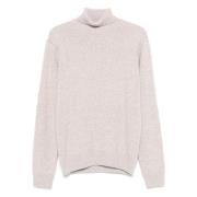 Kashmiruld Rullekrave Sweater