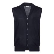 Stilfuld V-Neck Vest til Mænd