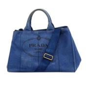 Pre-owned Canvas prada-tasker