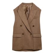 Stilfuld Jakke Vest