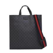 Pre-owned Coated canvas gucci-tasker