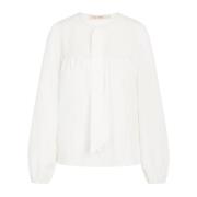 Elegant Feminin Susan Bluse Off White