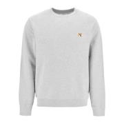 Fox Head Patch Crewneck Sweatshirt