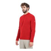 Rød Crewneck Sweater