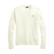 Cremefarvet Polo Ralph Lauren Julianna Pullover Sweater