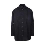 Sort Logo Linned Overshirt