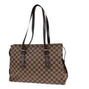 Pre-owned Canvas louis-vuitton-tasker