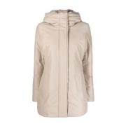 Beige Parka til Kvinder AW23