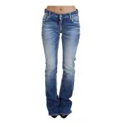 Cool Girl Distressed Bootcut Jeans