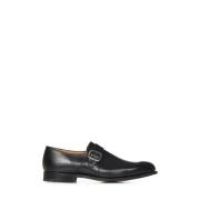 Sort Loafer Sko Elegant Stil