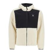 Sherpa Zip-Up Hoodie med hætte