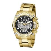 Herreur Armbåndsur Multifunktionsur Skeleton Trophy guld 46 mm GW0390G2