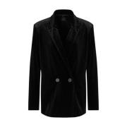 Sort blazer Americana stil