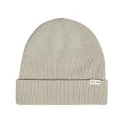 Strikket Foldbar Beanie RWS Certificeret Uld