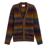 Gradient V-Neck Cardigan