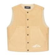 Polstret denimvest