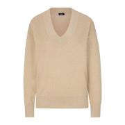 Gylden glimmer dame sweater