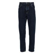 Marineblå Stræk Denim Jeans