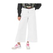 Cool Girl Cropped Hvid Jeans